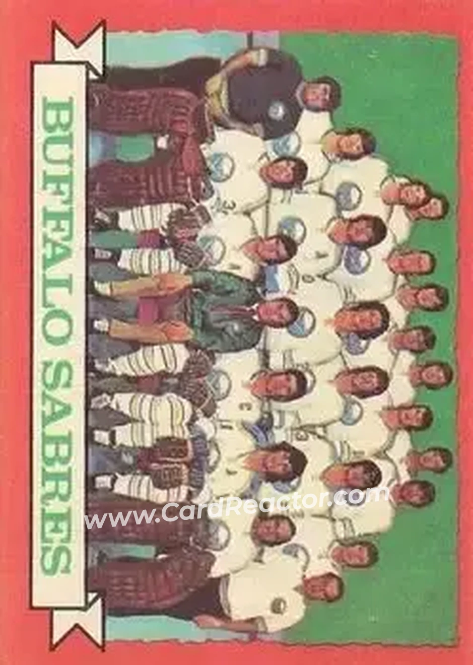 1973-74 O-Pee-Chee #94 - Sabres Team TC - Buffalo Sabres - Buffalo Sabres - Front