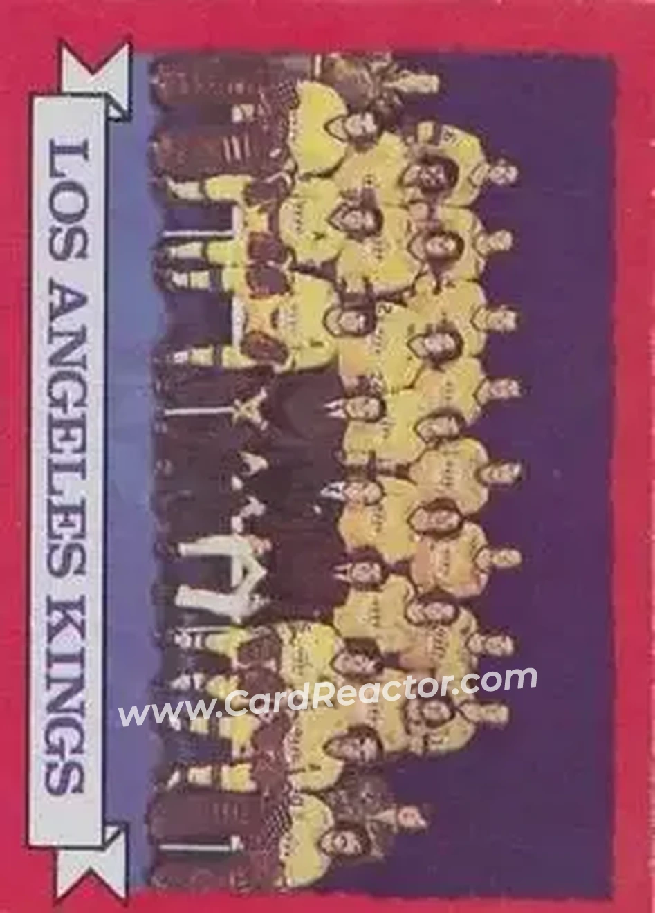 1973-74 O-Pee-Chee #98 - Kings Team TC - Los Angeles Kings - Los Angeles Kings - Front