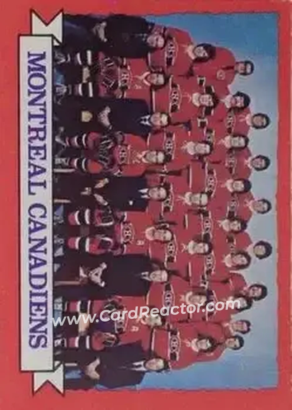 1973-74 O-Pee-Chee #100 - Canadiens Team TC - Montreal Canadiens - Montreal Canadiens - Front