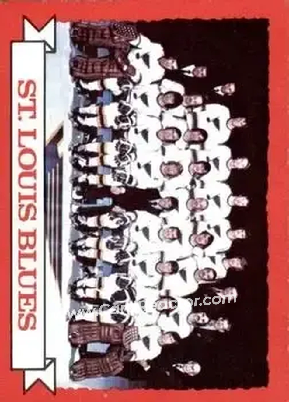 1973-74 O-Pee-Chee #105 - Blues Team TC - St. Louis Blues - St. Louis Blues - Front