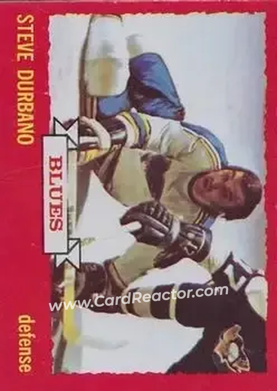 1973-74 O-Pee-Chee #124 - Steve Durbano - St. Louis Blues - Front