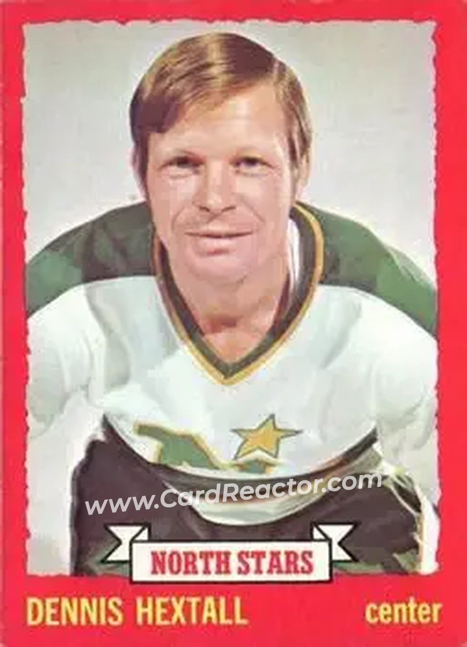 1973-74 O-Pee-Chee #115 - Dennis Hextall - Minnesota North Stars - Front