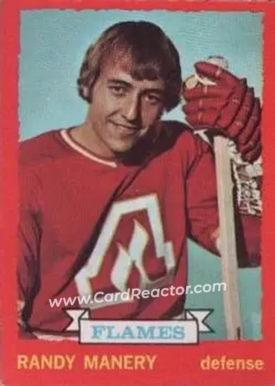 1973-74 O-Pee-Chee #131 - Randy Manery - Atlanta Flames - Front