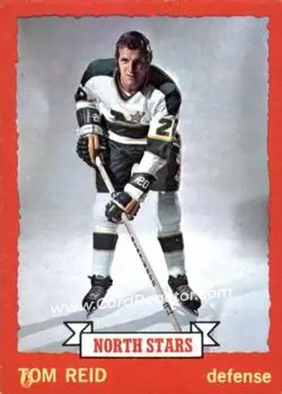 1973-74 O-Pee-Chee #109 - Tom Reid - Minnesota North Stars - Front