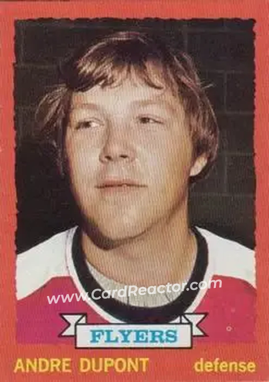 1973-74 O-Pee-Chee #113 - Andre Dupont - Philadelphia Flyers - Front 1973-74 O-Pee-Chee #113 - Andre Dupont - Philadelphia Flyers - Front