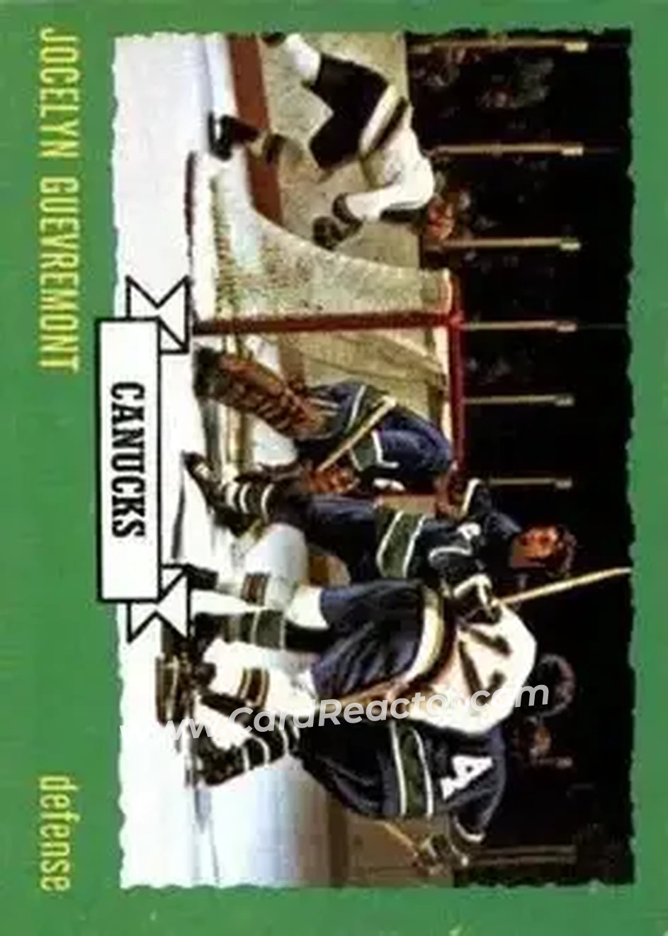 1973-74 O-Pee-Chee #143 - Jocelyn Guevremont - Vancouver Canucks - Front