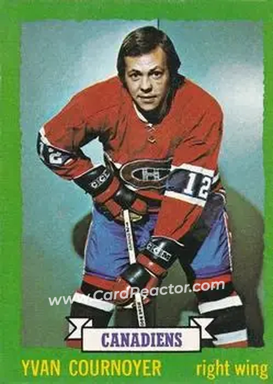 1973-74 O-Pee-Chee #157 - Yvan Cournoyer - Montreal Canadiens - Front