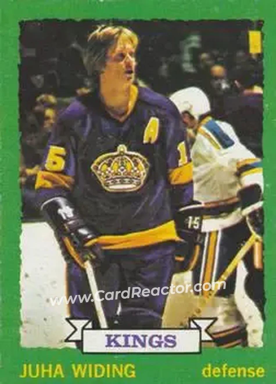 1973-74 O-Pee-Chee #159 - Juha Widing - Los Angeles Kings - Front