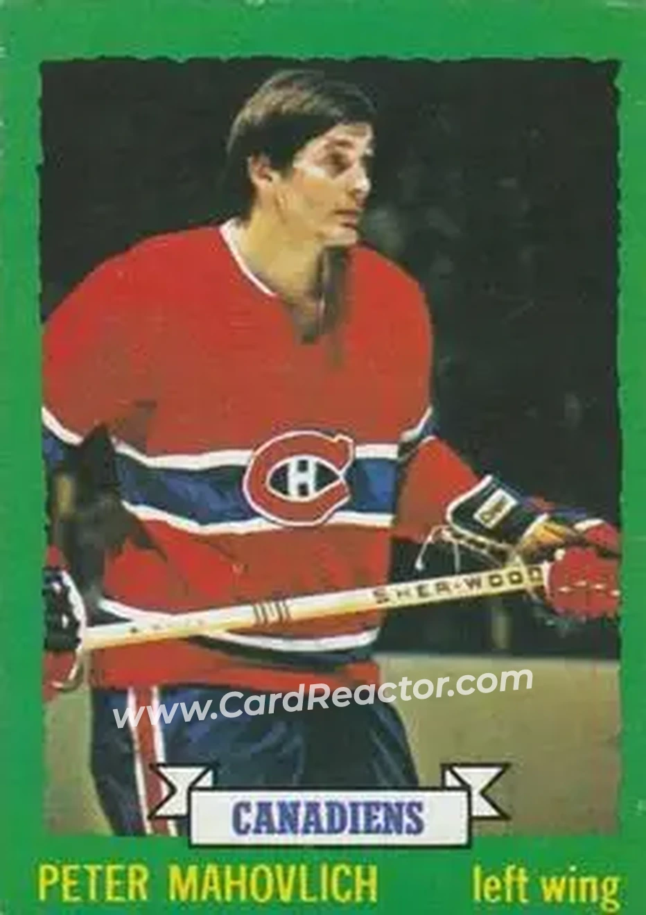 1973-74 O-Pee-Chee #164 - Pete Mahovlich - Montreal Canadiens - Front 1973-74 O-Pee-Chee #164 - Pete Mahovlich - Montreal Canadiens - Front