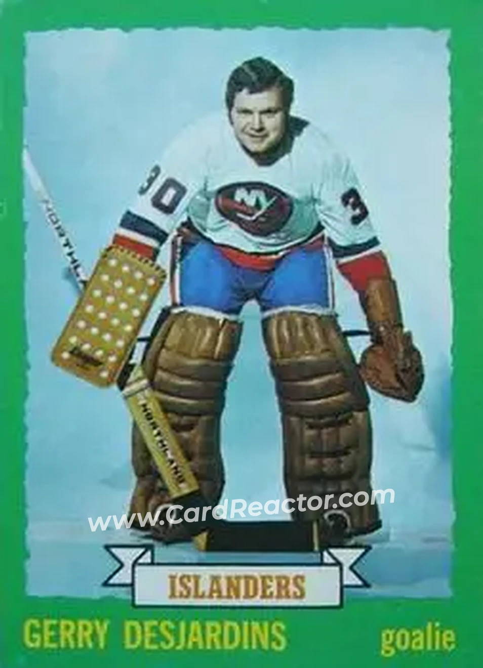 1973-74 O-Pee-Chee #178 - Gerry Desjardins - New York Islanders - Front