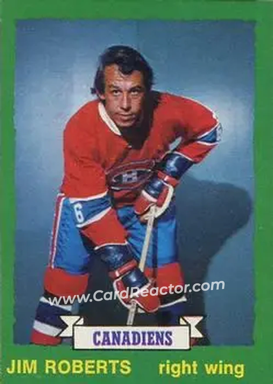 1973-74 O-Pee-Chee #181 - Jim Roberts - Montreal Canadiens - Front