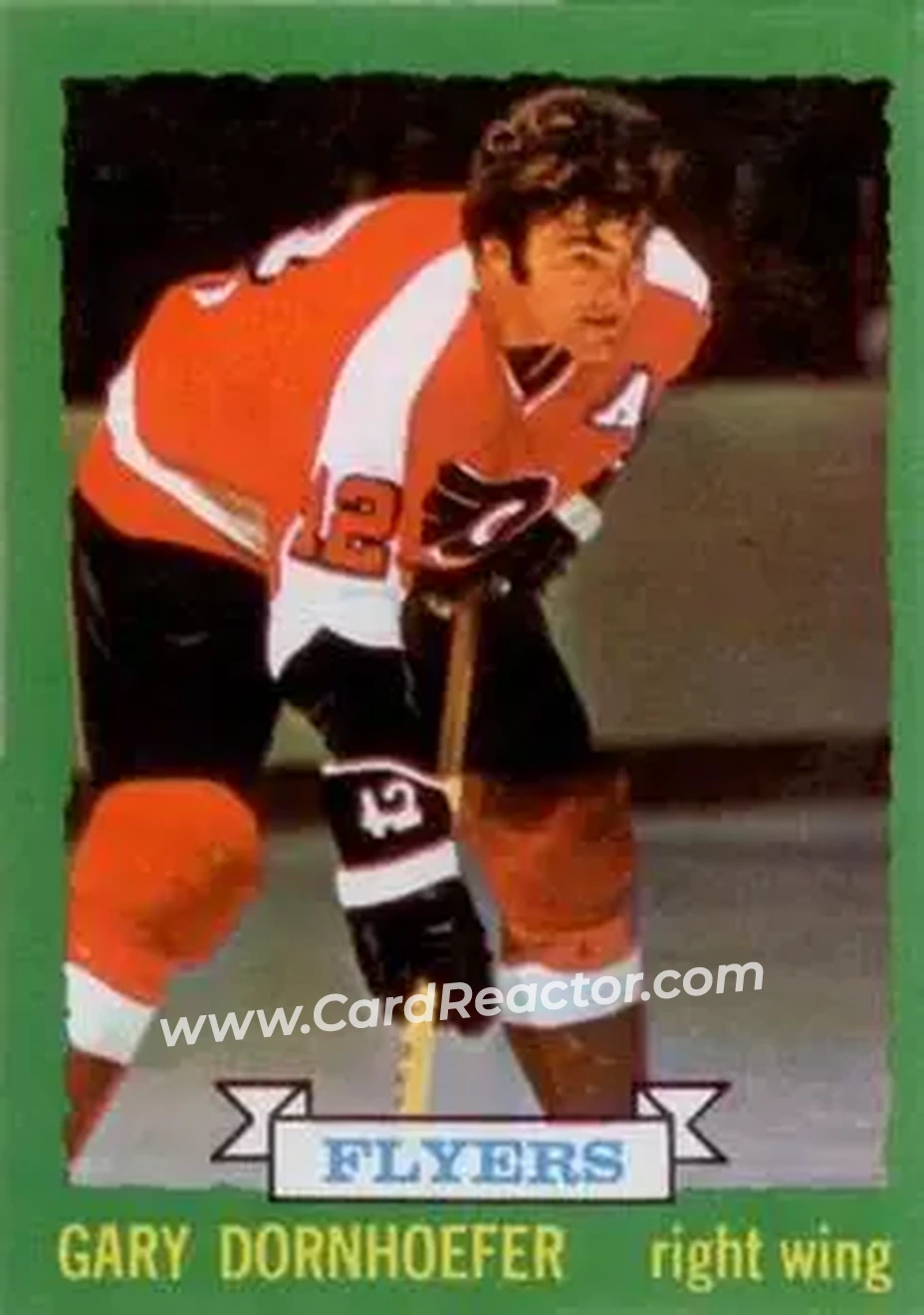 1973-74 O-Pee-Chee #182 - Gary Dornhoefer - Philadelphia Flyers - Front