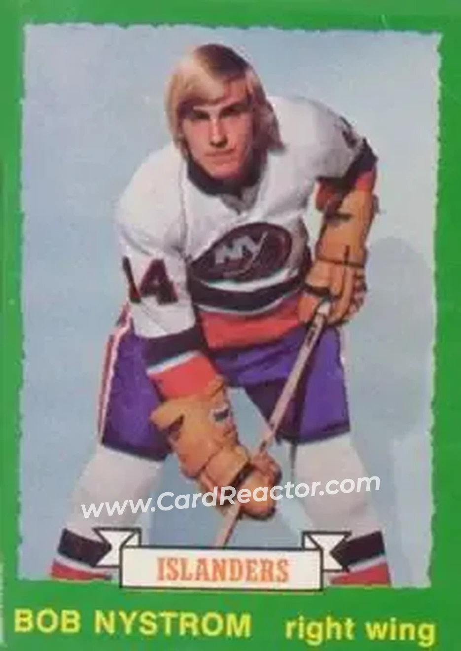 1973-74 O-Pee-Chee #202 - Bob Nystrom - New York Islanders - Front