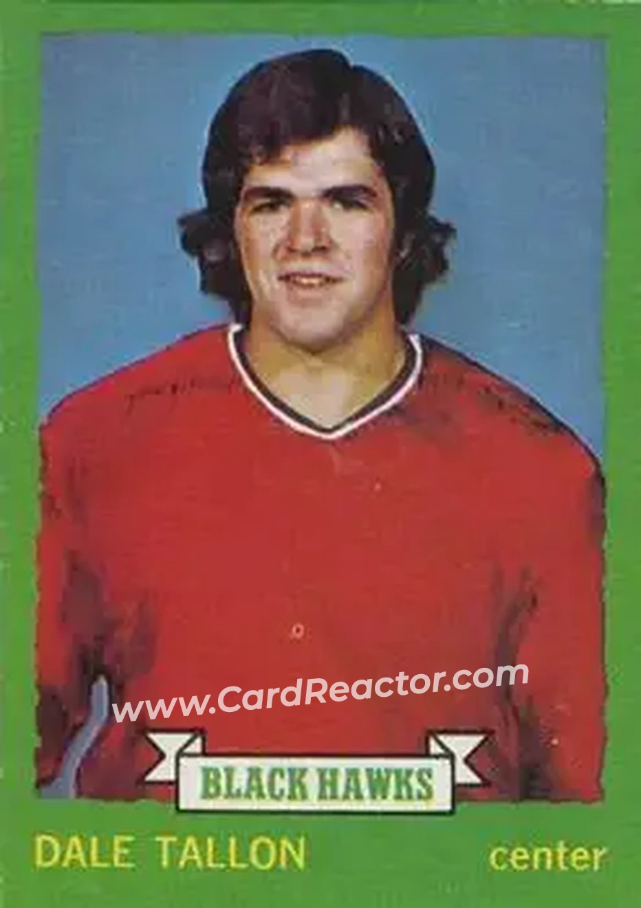 1973-74 O-Pee-Chee #211 - Dale Tallon - Chicago Blackhawks - Front
