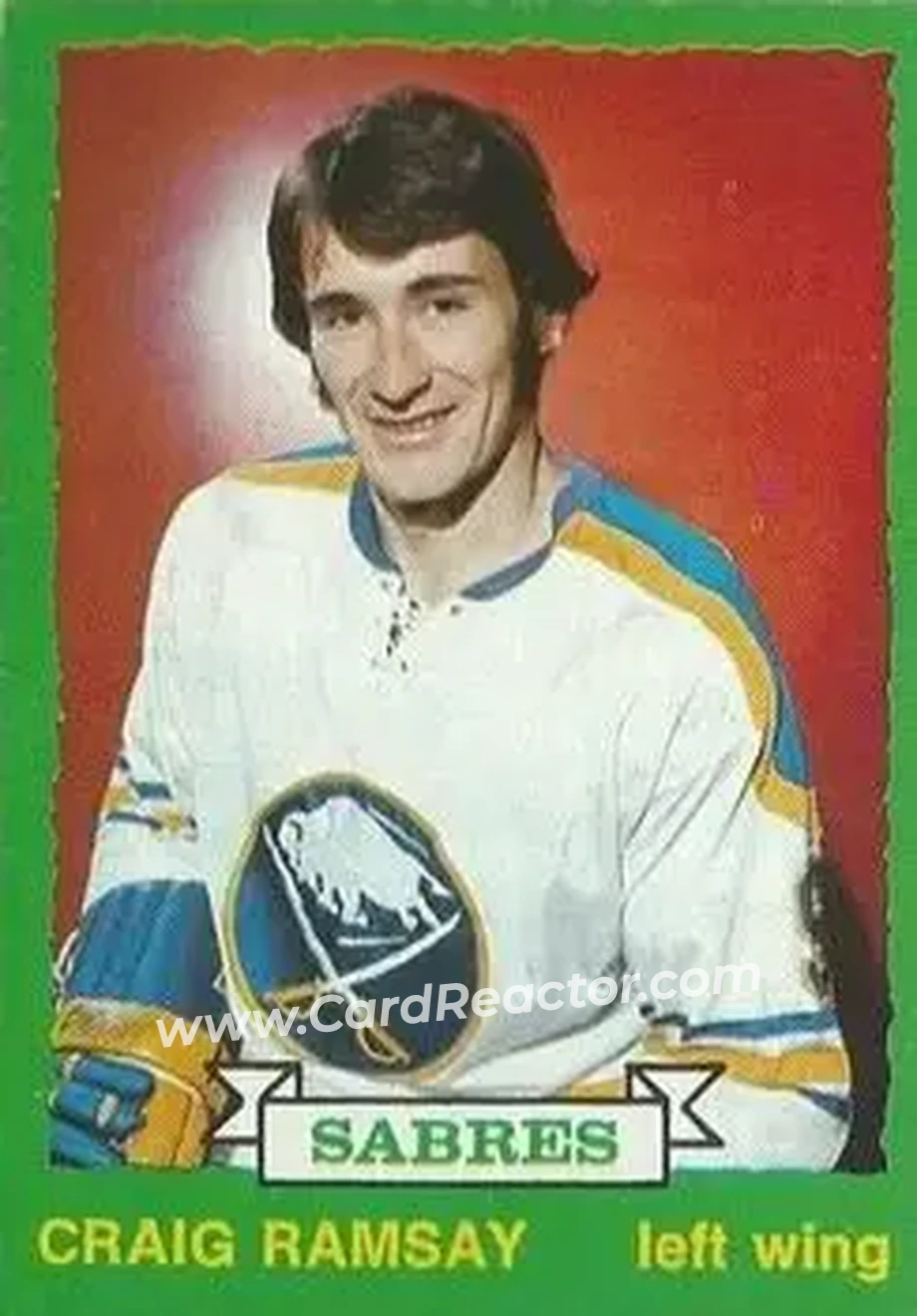 1973-74 O-Pee-Chee #213 - Craig Ramsay - Buffalo Sabres - Front