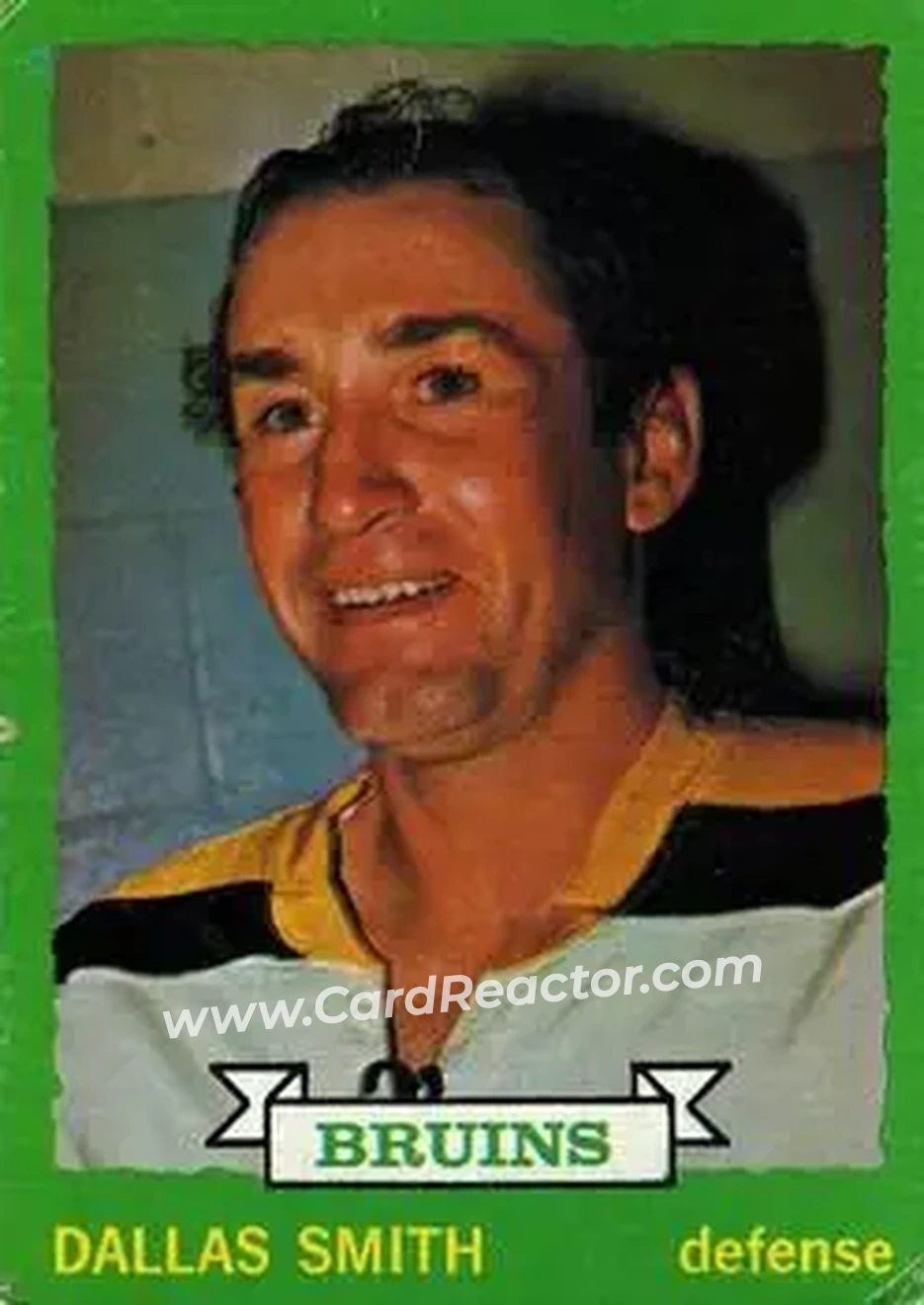1973-74 O-Pee-Chee #167 - Dallas Smith - Boston Bruins - Front 1973-74 O-Pee-Chee #167 - Dallas Smith - Boston Bruins - Front