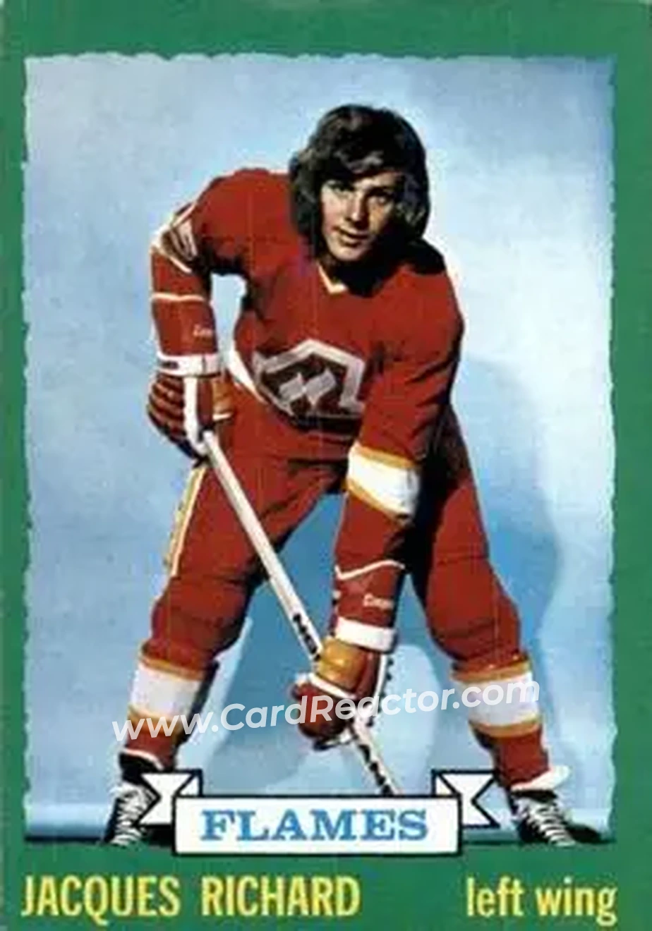 1973-74 O-Pee-Chee #169 - Jacques Richard - Atlanta Flames - Front