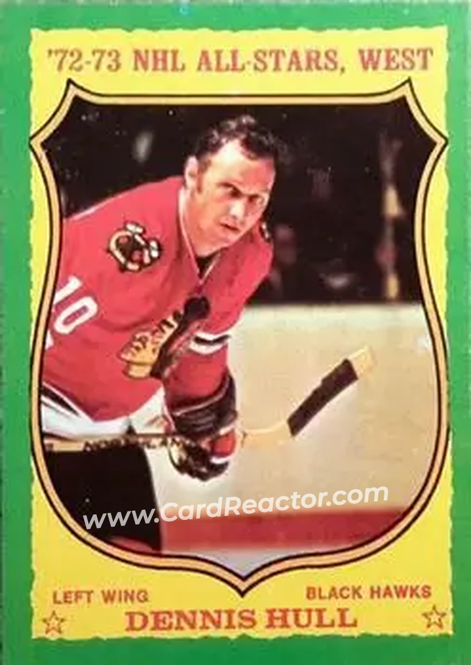 1973-74 O-Pee-Chee #171 - Dennis Hull - Chicago Blackhawks - Front
