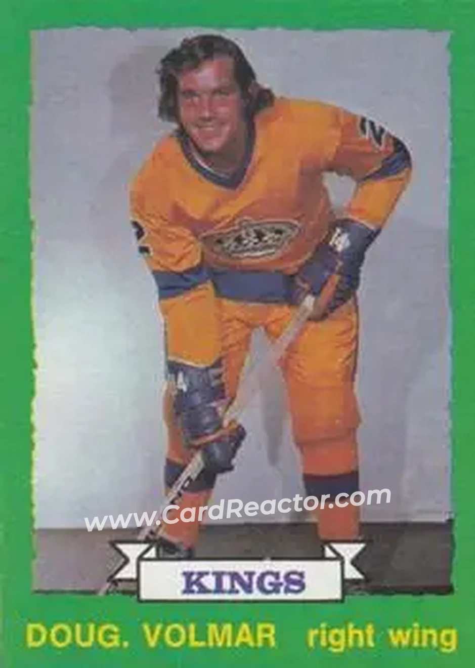 1973-74 O-Pee-Chee #215 - Doug Volmar - Los Angeles Kings - Front