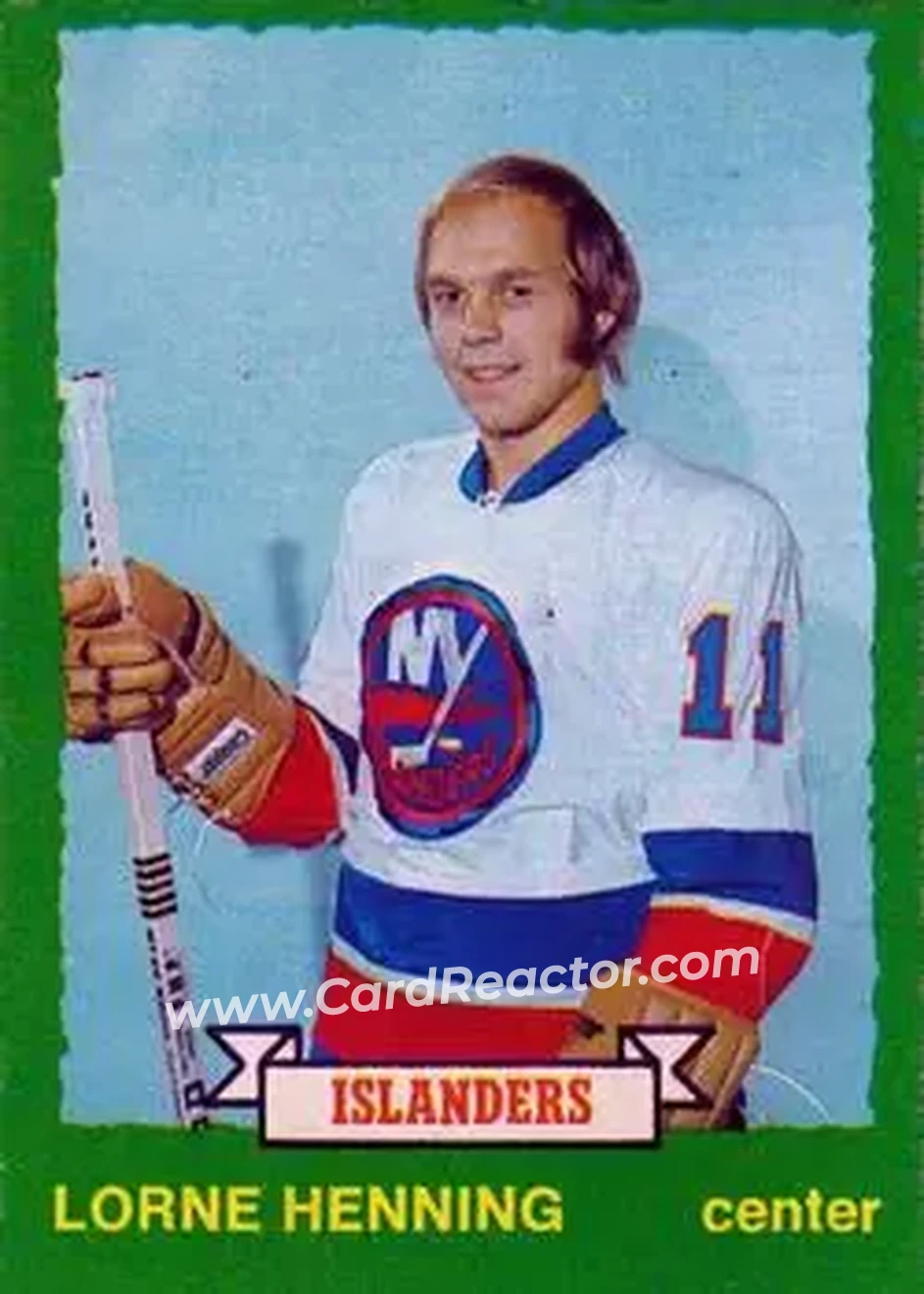 1973-74 O-Pee-Chee #218 - Lorne Henning - New York Islanders - Front