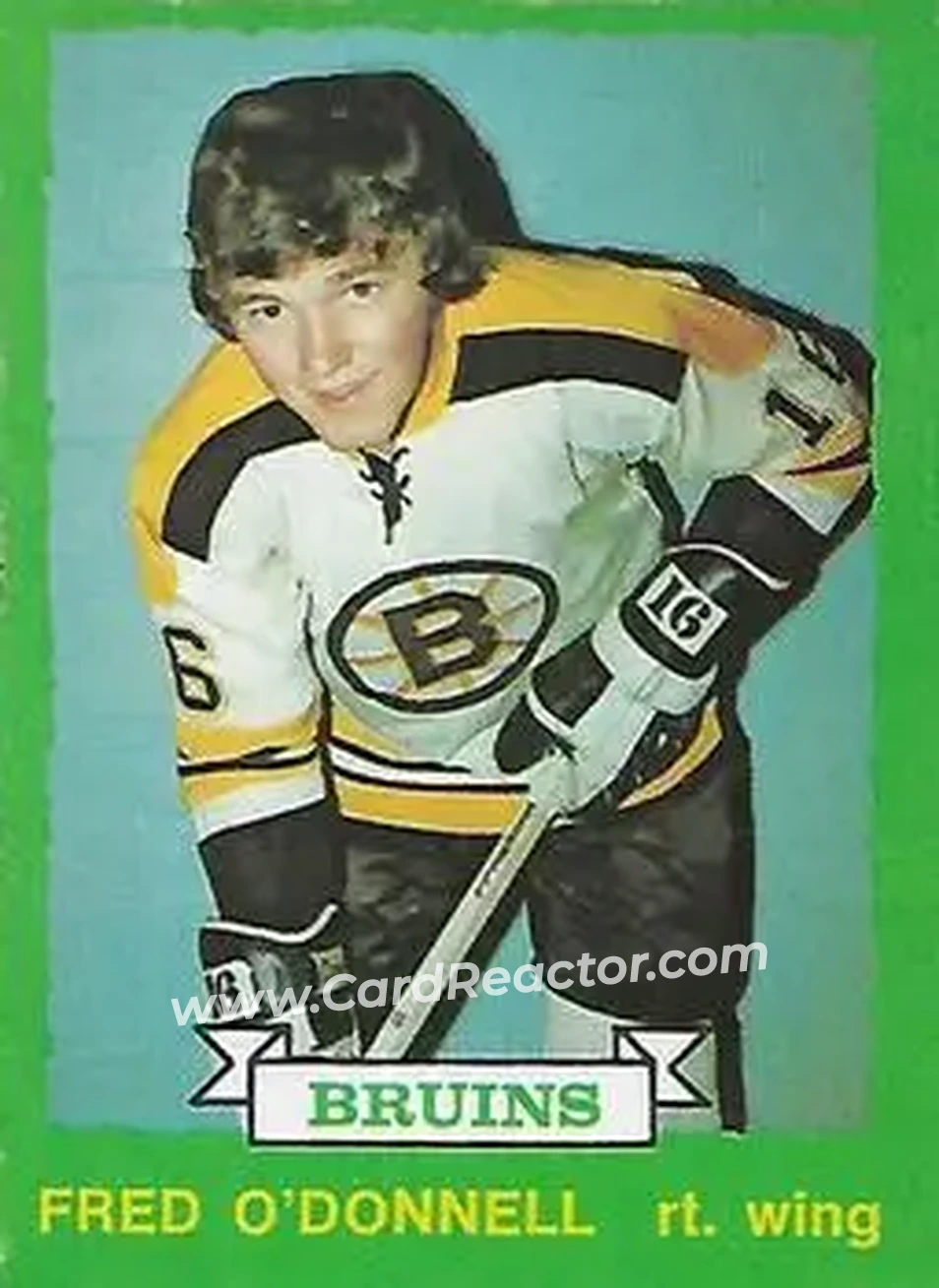 1973-74 O-Pee-Chee #223 - Fred O'Donnell - Boston Bruins - Front
