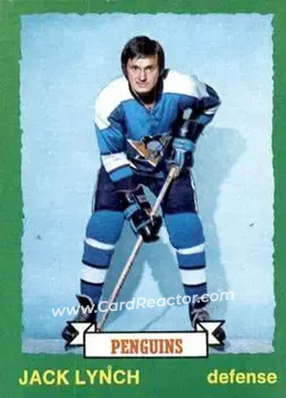 1973-74 O-Pee-Chee #232 - Jack Lynch - Pittsburgh Penguins - Front