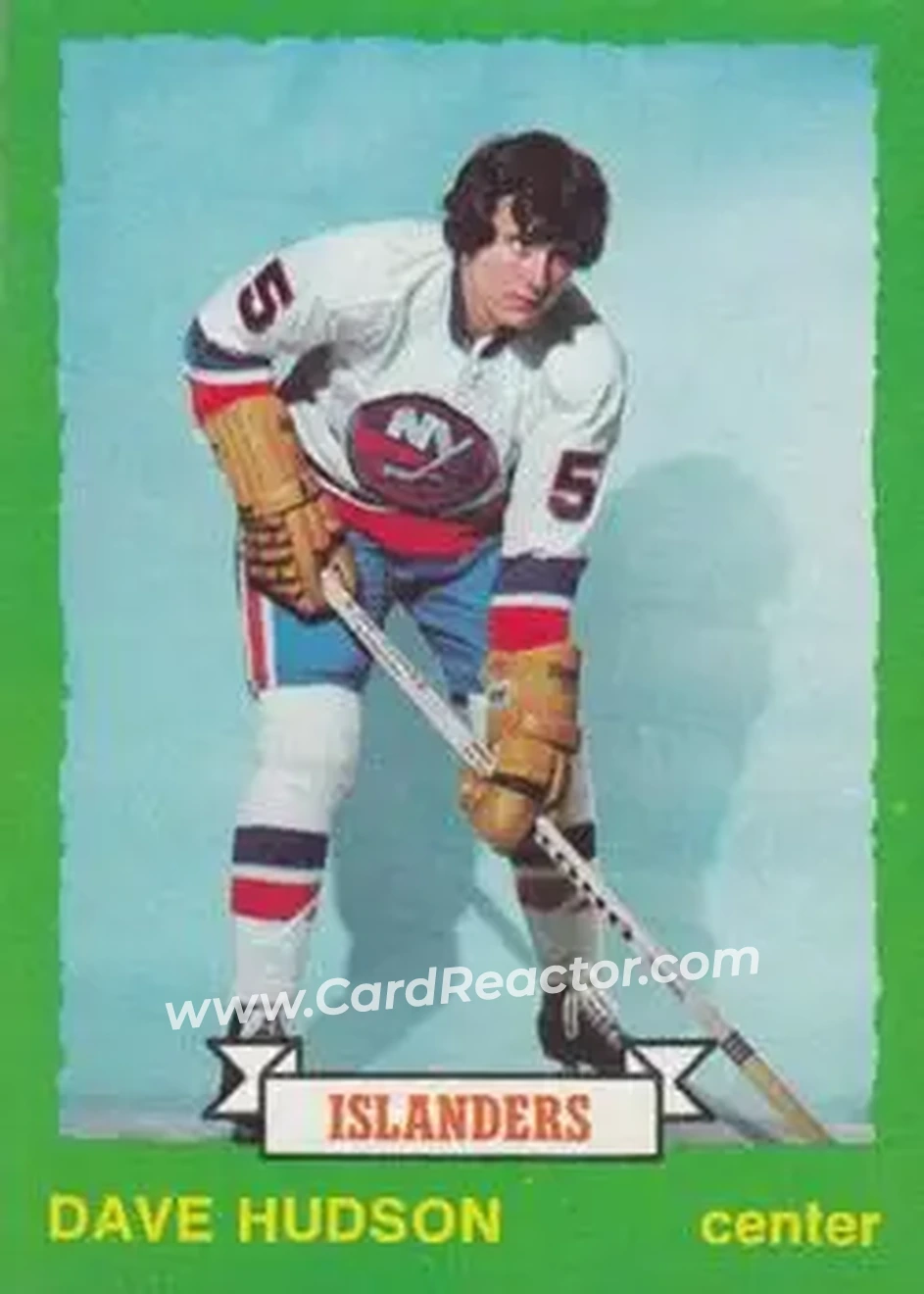 1973-74 O-Pee-Chee #234 - Dave Hudson - New York Islanders - Front
