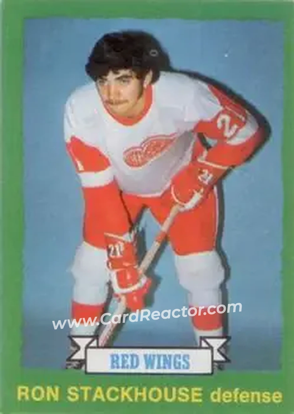 1973-74 O-Pee-Chee #236 - Ron Stackhouse - Detroit Red Wings - Front 1973-74 O-Pee-Chee #236 - Ron Stackhouse - Detroit Red Wings - Front
