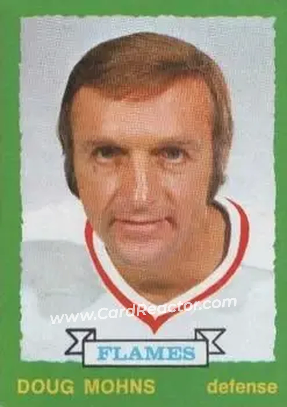 1973-74 O-Pee-Chee #241 - Doug Mohns - Atlanta Flames - Front