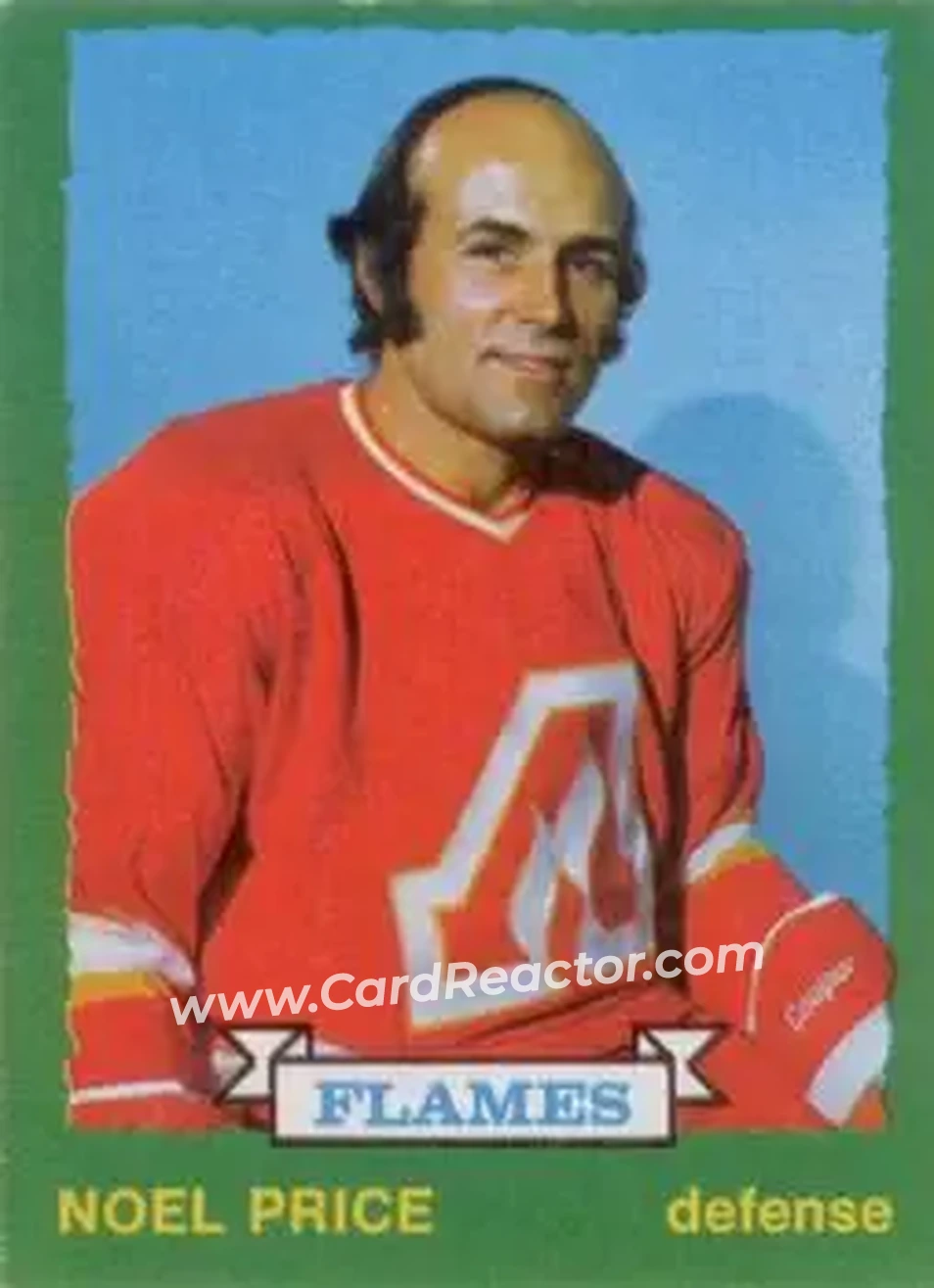 1973-74 O-Pee-Chee #256 - Noel Price - Atlanta Flames - Front