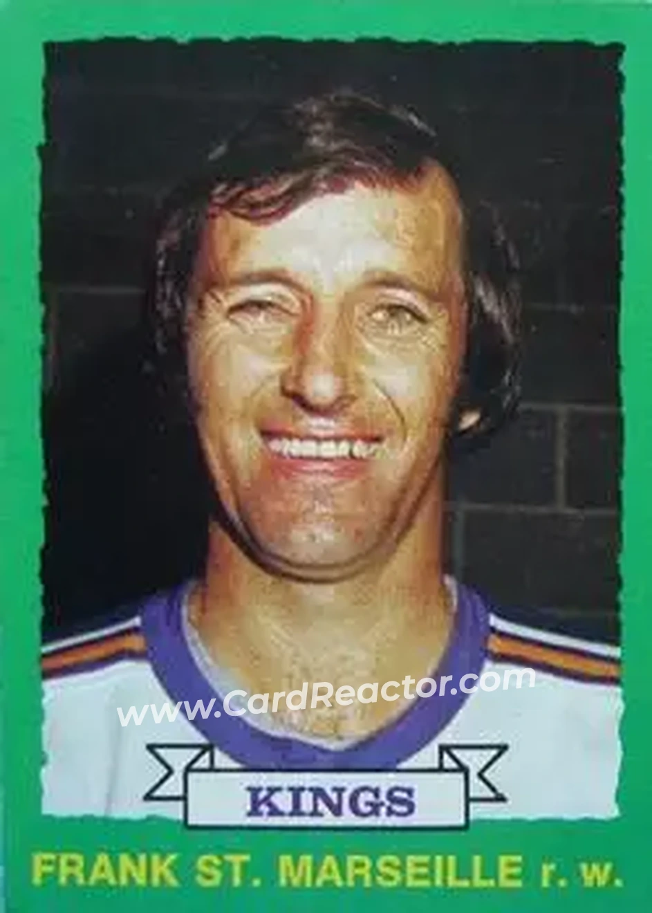 1973-74 O-Pee-Chee #262 - Frank St. Marseille - Los Angeles Kings - Front