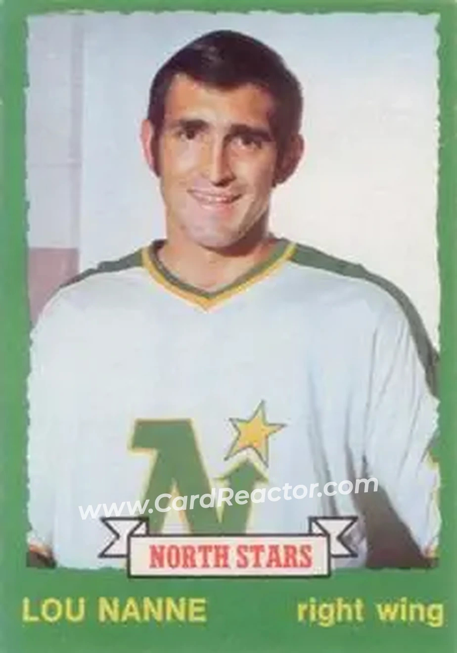1973-74 O-Pee-Chee #246 - Lou Nanne - Minnesota North Stars - Front