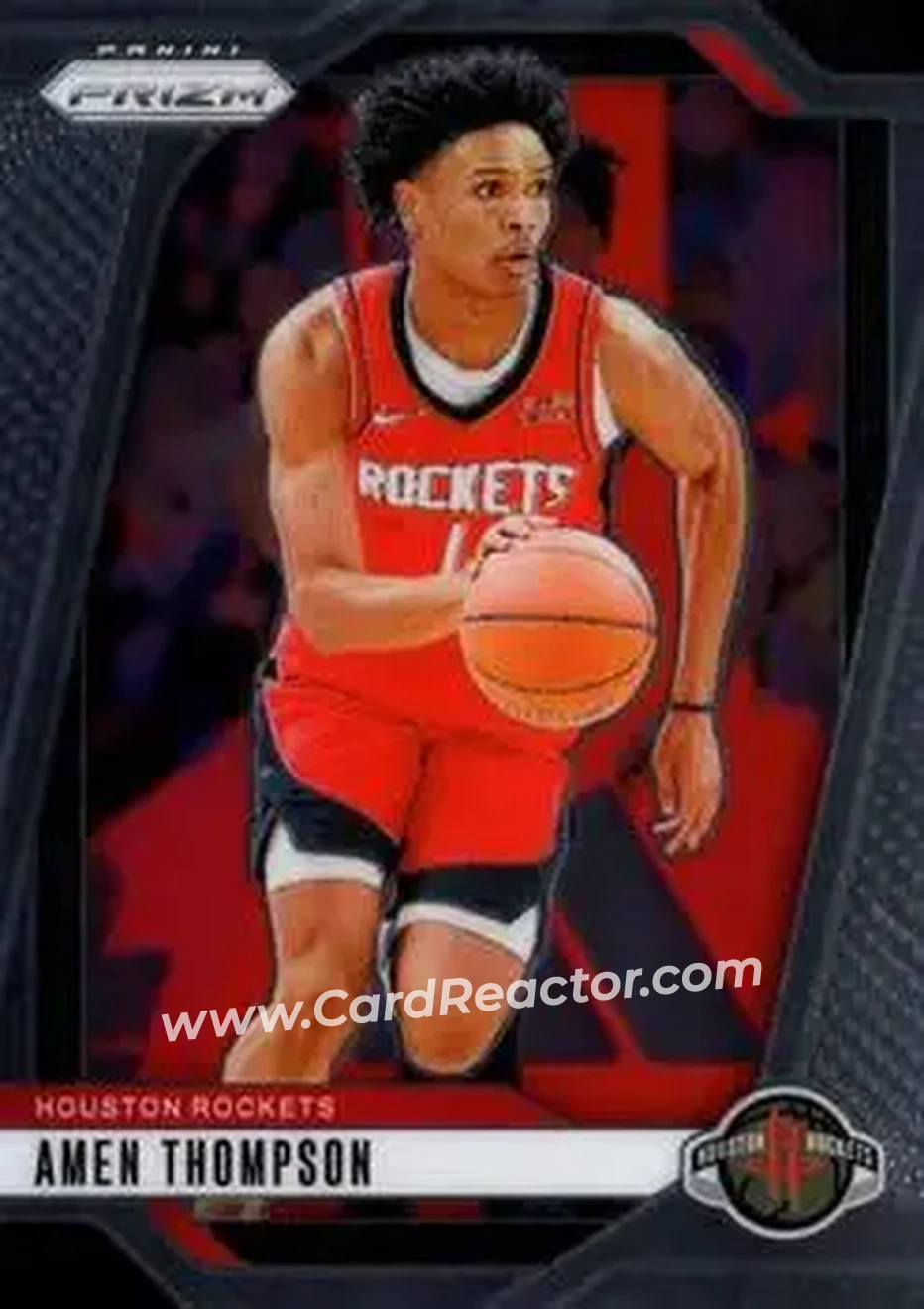 2024-25 Panini Prizm #118 - Amen Thompson - Houston Rockets - Front