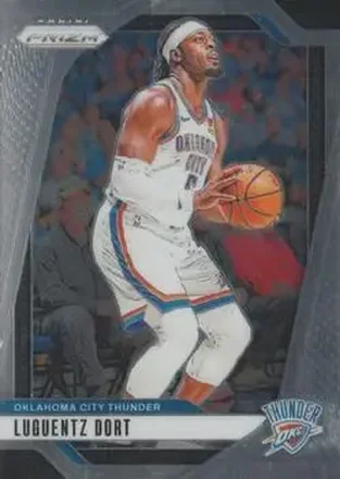2024-25 Panini Prizm #119 - Luguentz Dort - Oklahoma City Thunder 2024-25 Panini Prizm #119 - Luguentz Dort - Oklahoma City Thunder