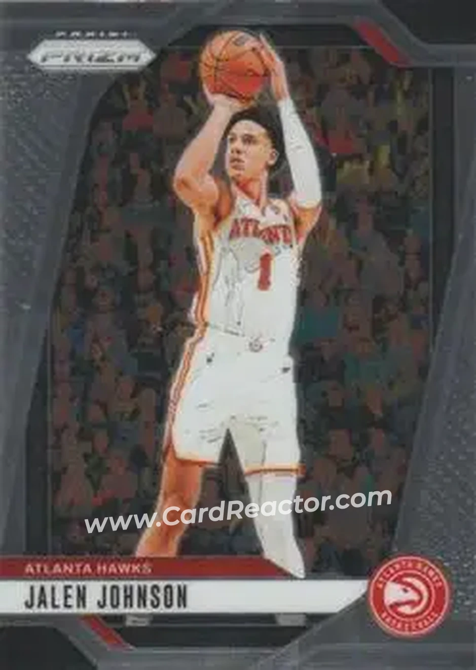 2024-25 Panini Prizm #120 - Jalen Johnson - Atlanta Hawks - Front