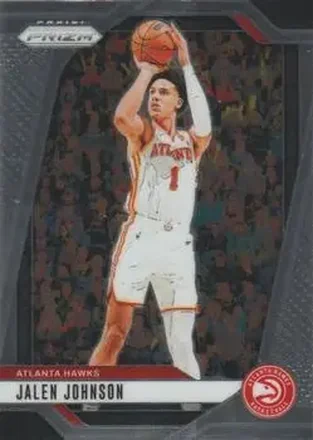 2024-25 Panini Prizm #120 - Jalen Johnson - Atlanta Hawks