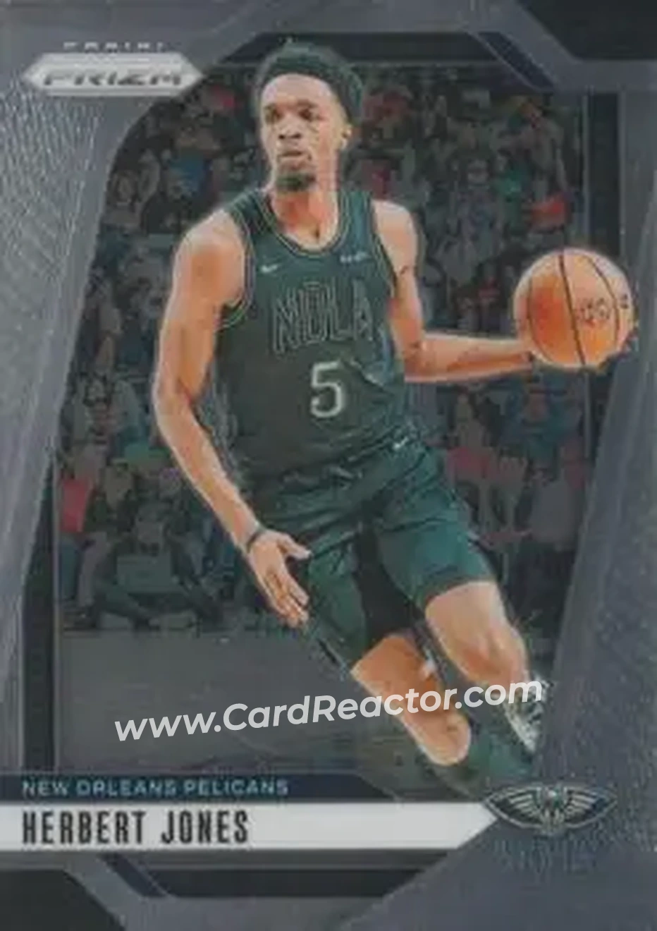 2024-25 Panini Prizm #123 - Herbert Jones - New Orleans Pelicans - Front 2024-25 Panini Prizm #123 - Herbert Jones - New Orleans Pelicans - Front