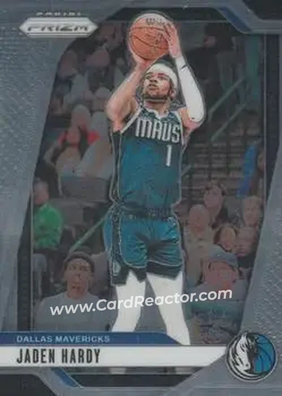 2024-25 Panini Prizm #128 - Jaden Hardy - Dallas Mavericks - Front 2024-25 Panini Prizm #128 - Jaden Hardy - Dallas Mavericks - Front