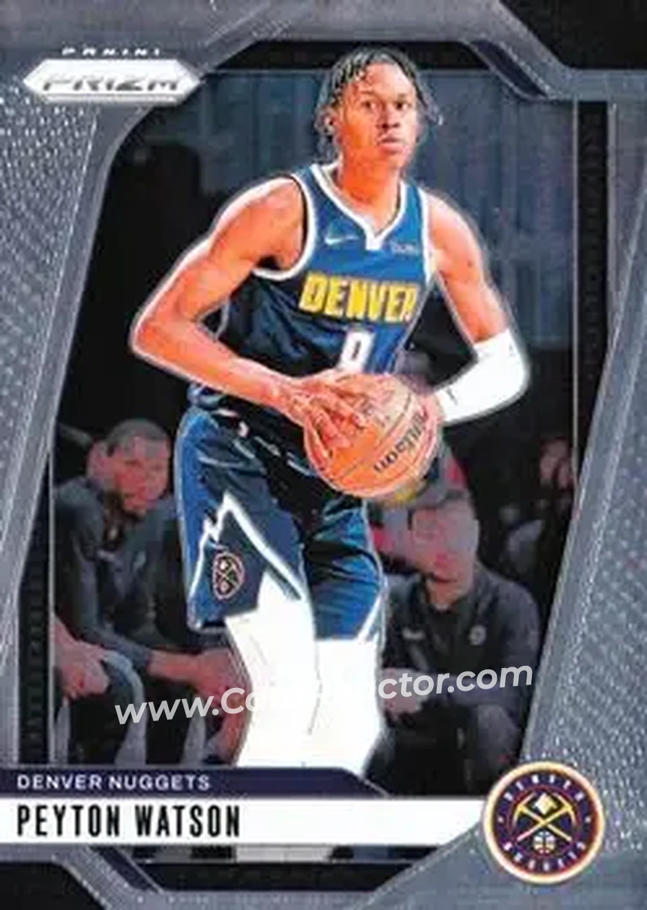 2024-25 Panini Prizm #133 - Peyton Watson - Denver Nuggets - Front