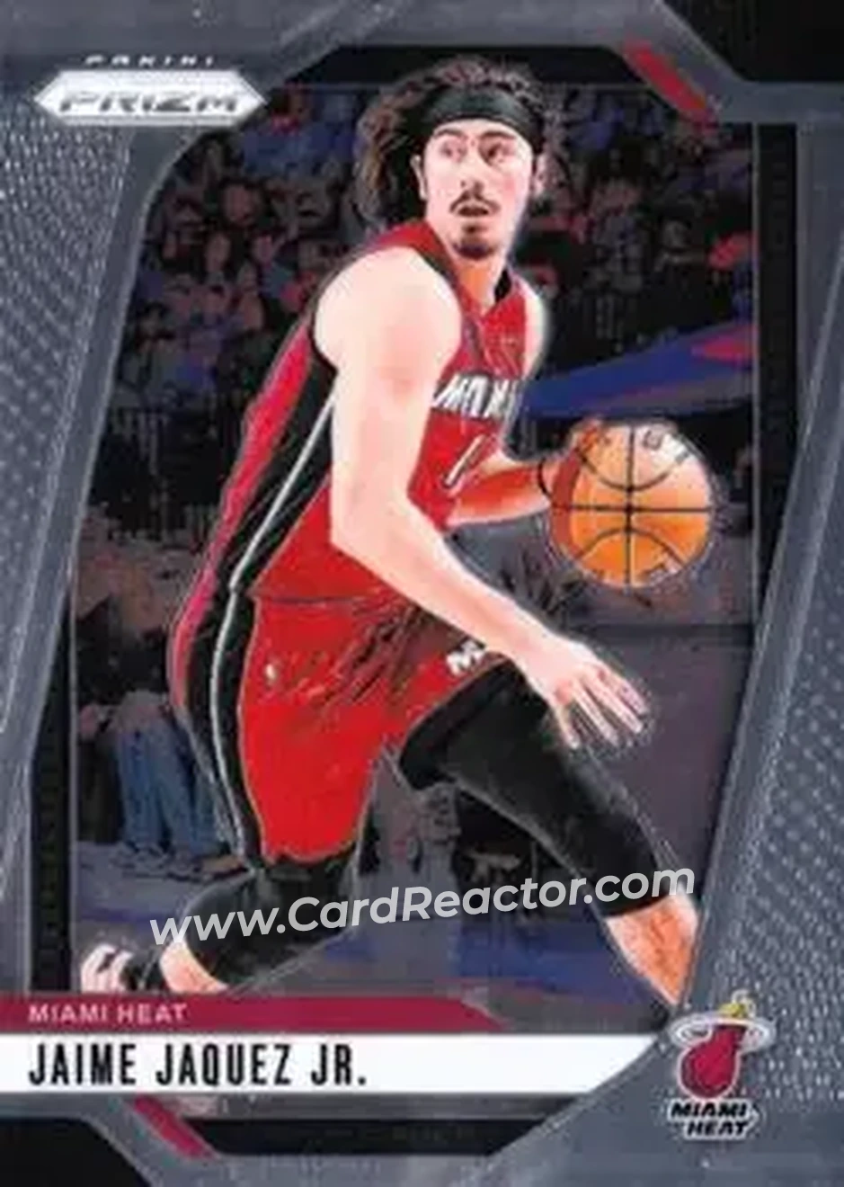 2024-25 Panini Prizm #138 - Jaime Jaquez Jr. - Miami Heat - Front 2024-25 Panini Prizm #138 - Jaime Jaquez Jr. - Miami Heat - Front