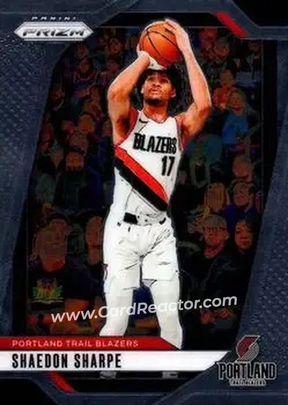 2024-25 Panini Prizm #144 - Shaedon Sharpe - Portland Trail Blazers - Front