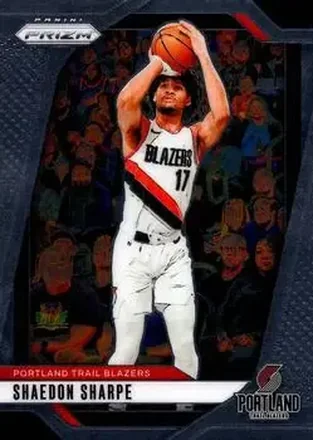2024-25 Panini Prizm #144 - Shaedon Sharpe - Portland Trail Blazers