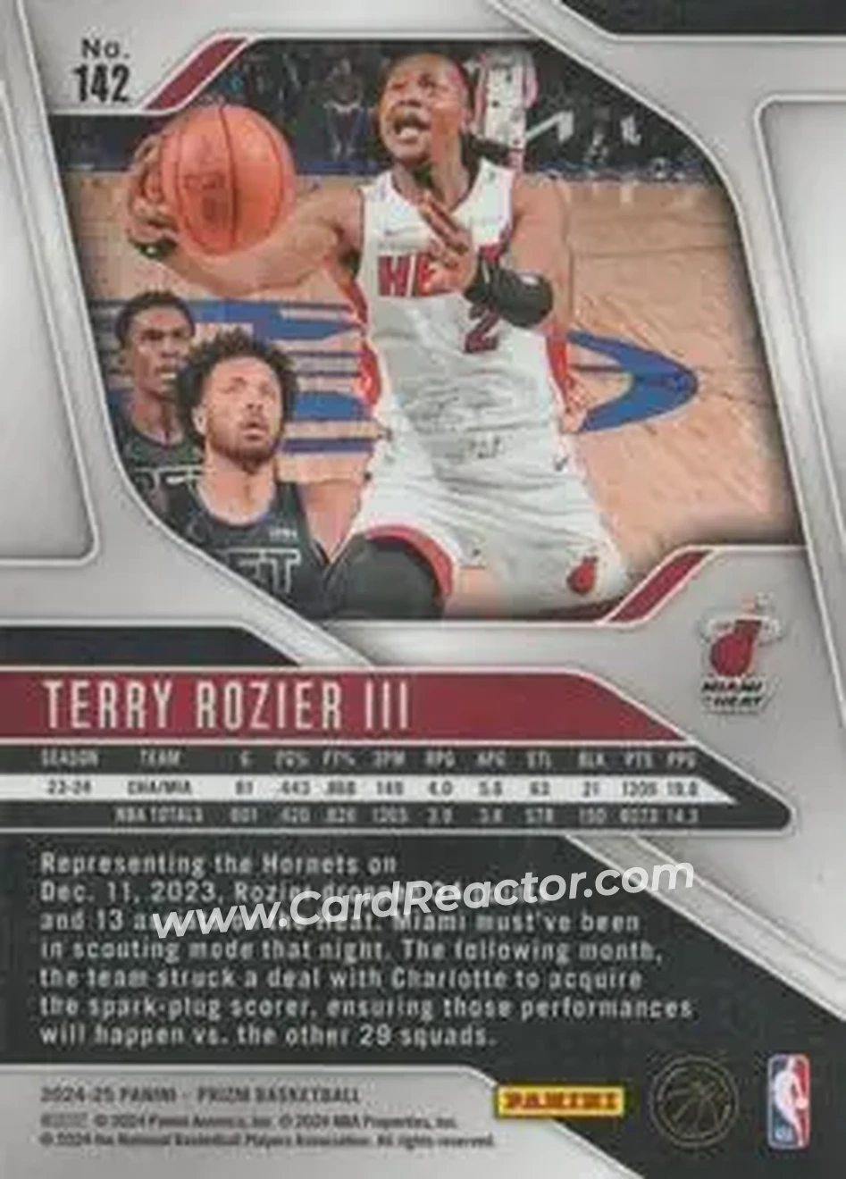 2024-25 Panini Prizm #145 - Marvin Bagley III - Washington Wizards - Back 2024-25 Panini Prizm #145 - Marvin Bagley III - Washington Wizards - Back
