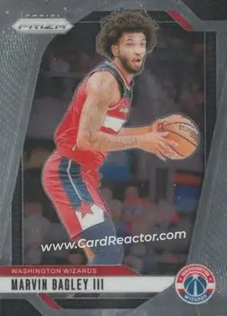 2024-25 Panini Prizm #145 - Marvin Bagley III - Washington Wizards - Front 2024-25 Panini Prizm #145 - Marvin Bagley III - Washington Wizards - Front