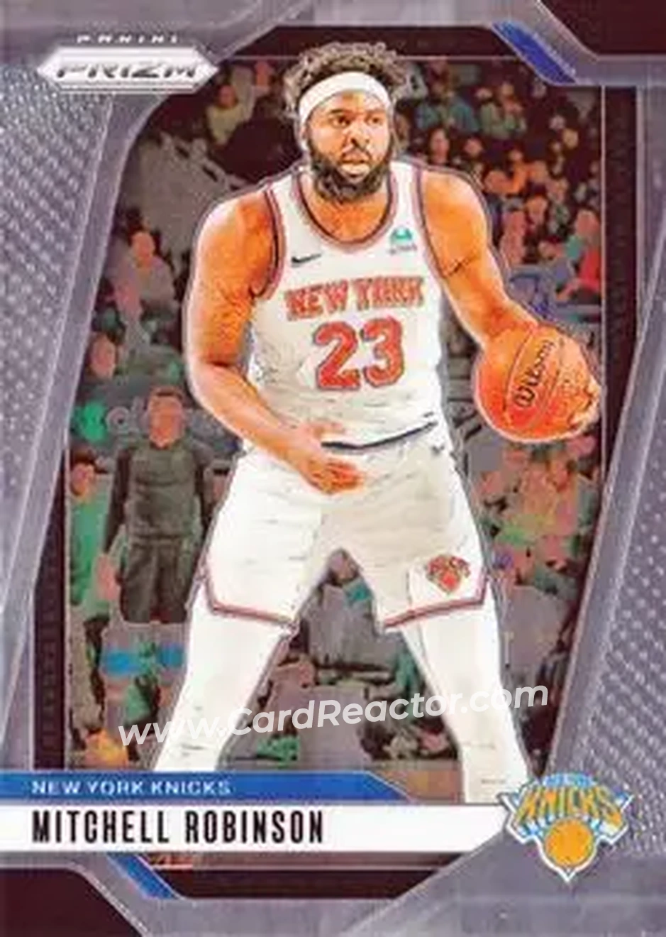 2024-25 Panini Prizm #156 - Mitchell Robinson - New York Knicks - Front