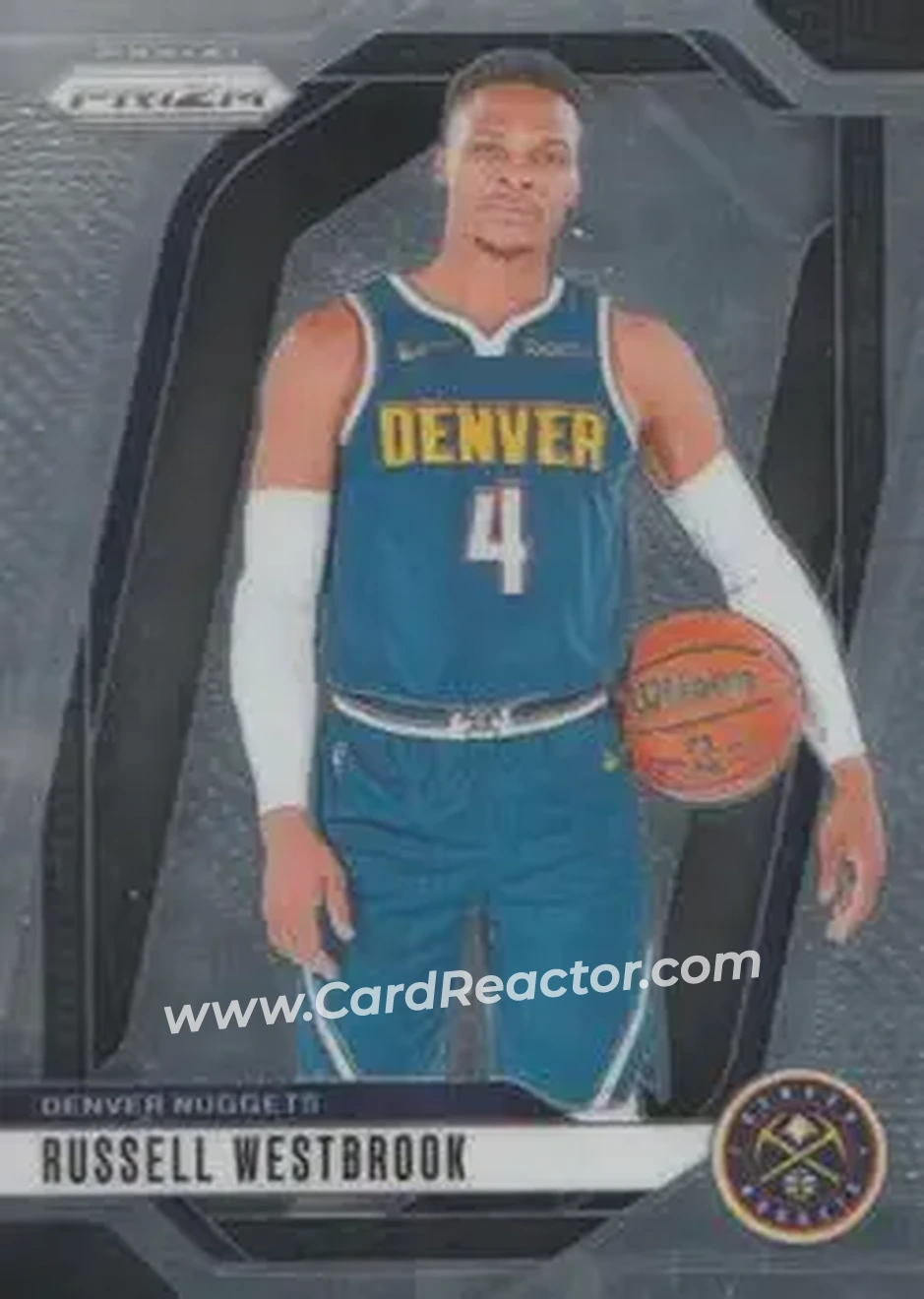 2024-25 Panini Prizm #157 - Russell Westbrook - Denver Nuggets - Front