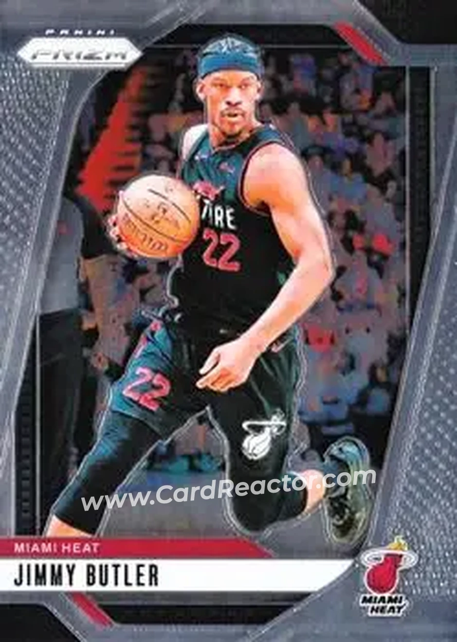 2024-25 Panini Prizm #164 - Jimmy Butler - Miami Heat - Front 2024-25 Panini Prizm #164 - Jimmy Butler - Miami Heat - Front