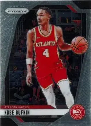 2024-25 Panini Prizm #166 - Kobe Bufkin - Atlanta Hawks