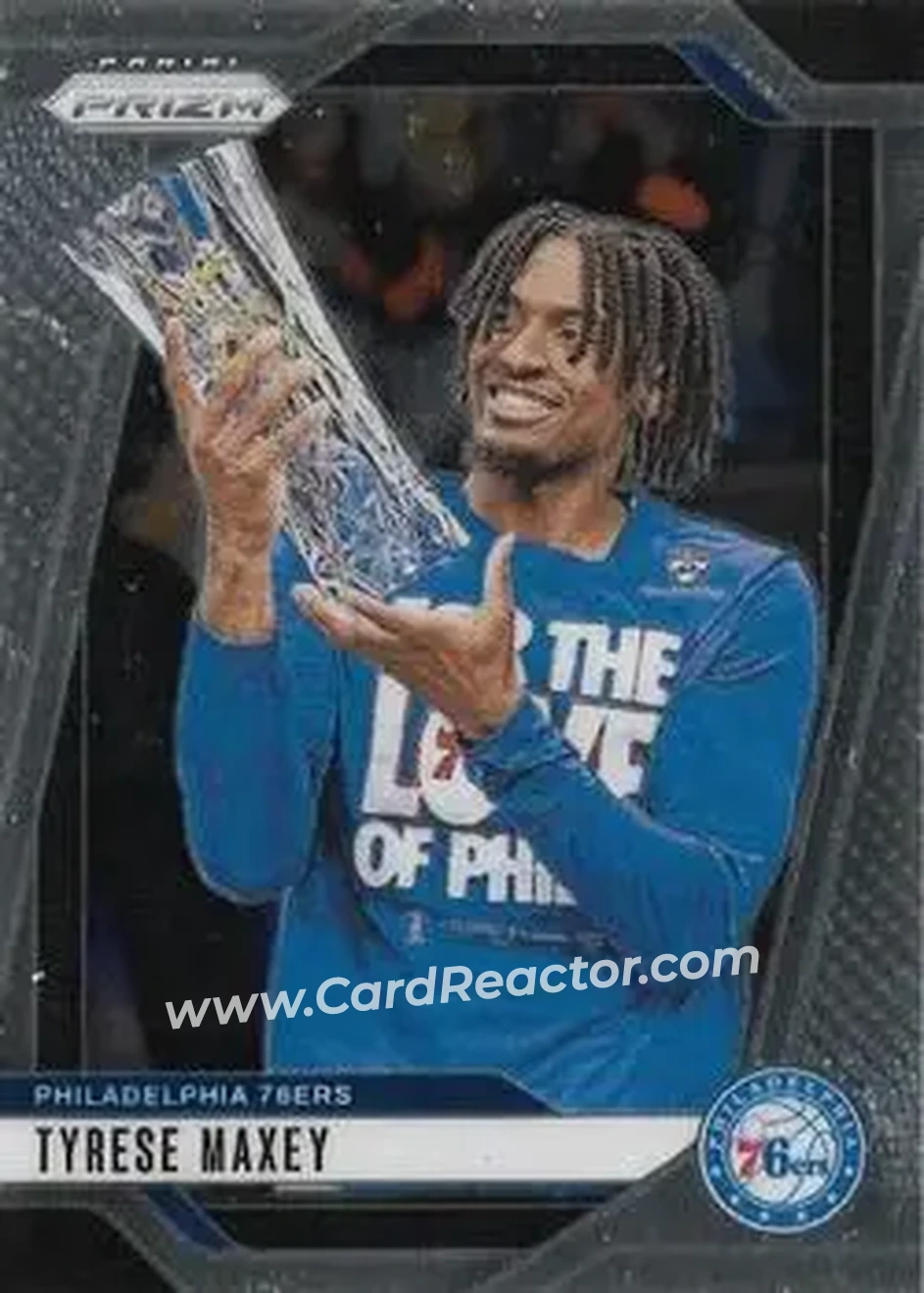 2024-25 Panini Prizm #96 - Tyrese Maxey - Philadelphia 76ers - Front