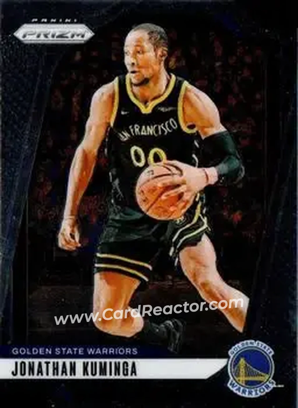 2024-25 Panini Prizm #104 - Jonathan Kuminga - Golden State Warriors - Front